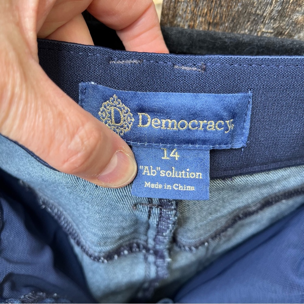 Democracy Wm’s Ab Solution Itty Bitty Bootcut Jea… - image 3